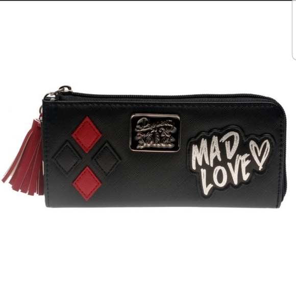 😱LAST ONE😱QUINN's "Mad Love" Joker Wallet - Picture 3 of 6